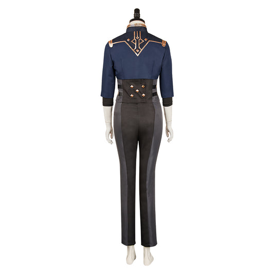 Arcane: League of Legends Saison 2(2024) Caitlyn à Taille Haute Cosplay Costume