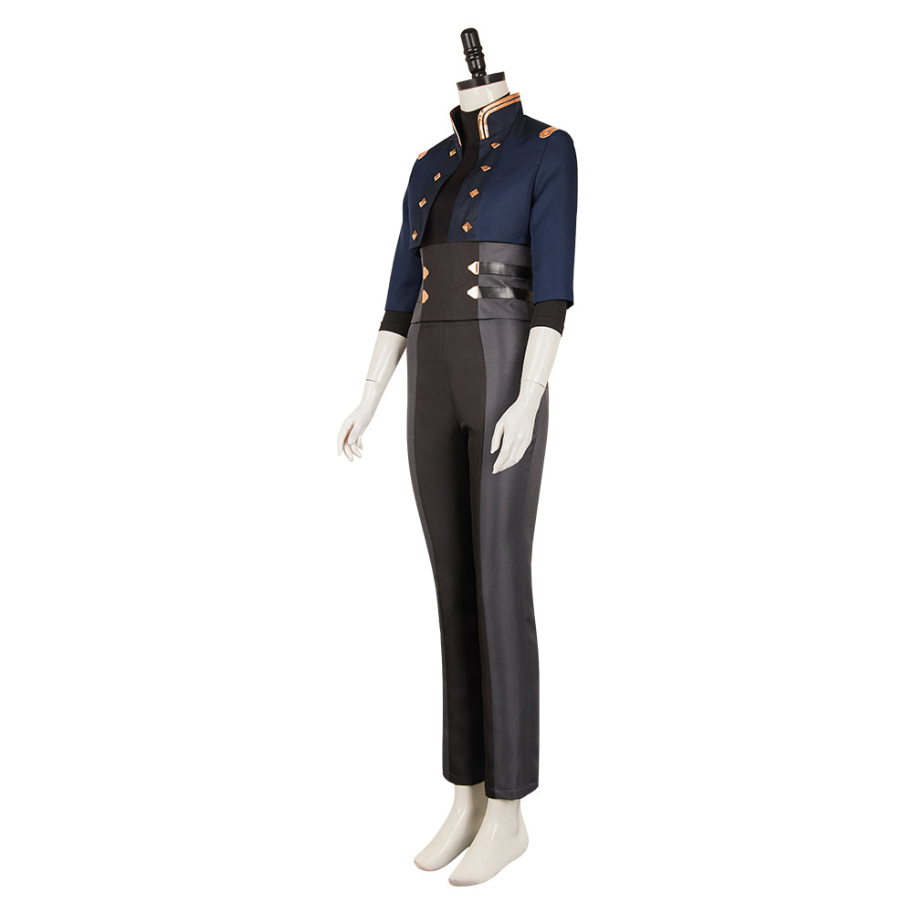 Arcane: League of Legends Saison 2(2024) Caitlyn à Taille Haute Cosplay Costume