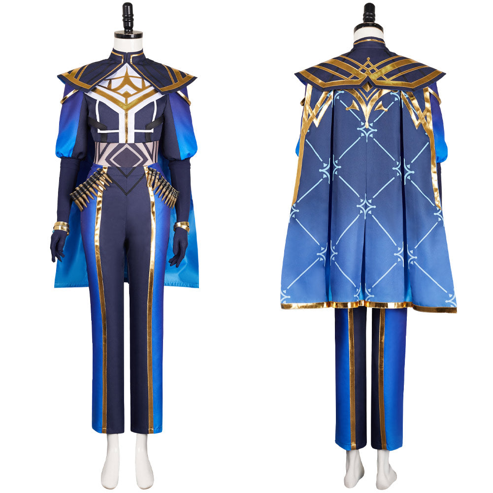 Arcane: League of Legends Saison 2(2024) Caitlyn Prestige Commander Cosplay Costume