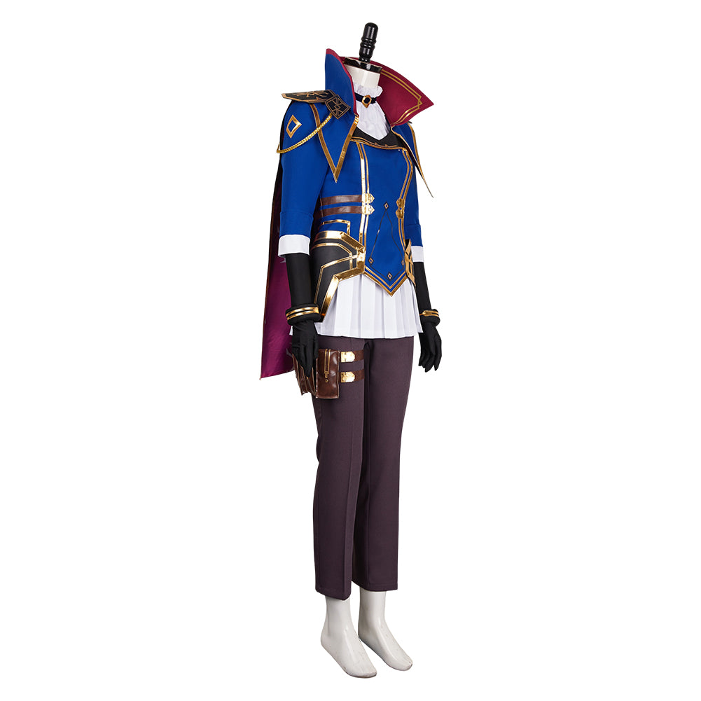 Arcane: League Of Legends Saison 2(2024) Caitlyn Tenue Complète Cosplay Costume Ver.2