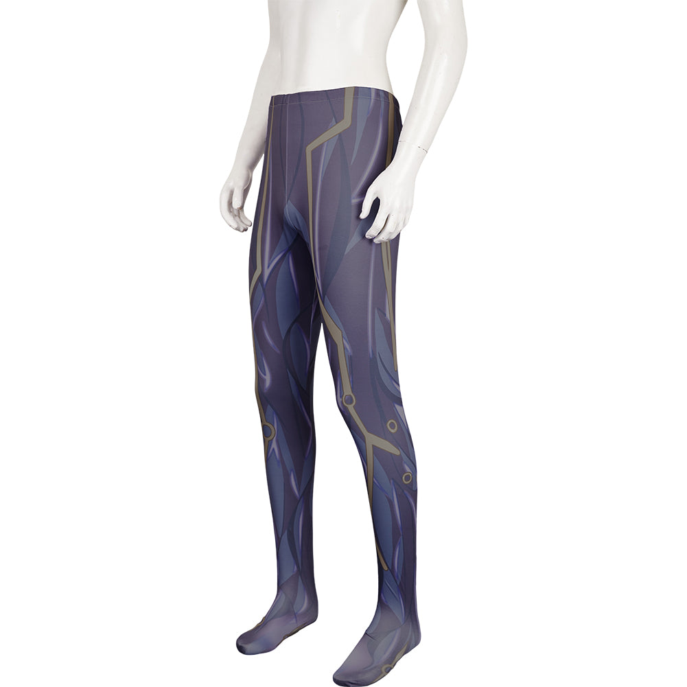 Arcane: League of Legends Saison 2(2024) Viktor Tenue Bleue de Cape Cosplay Costume