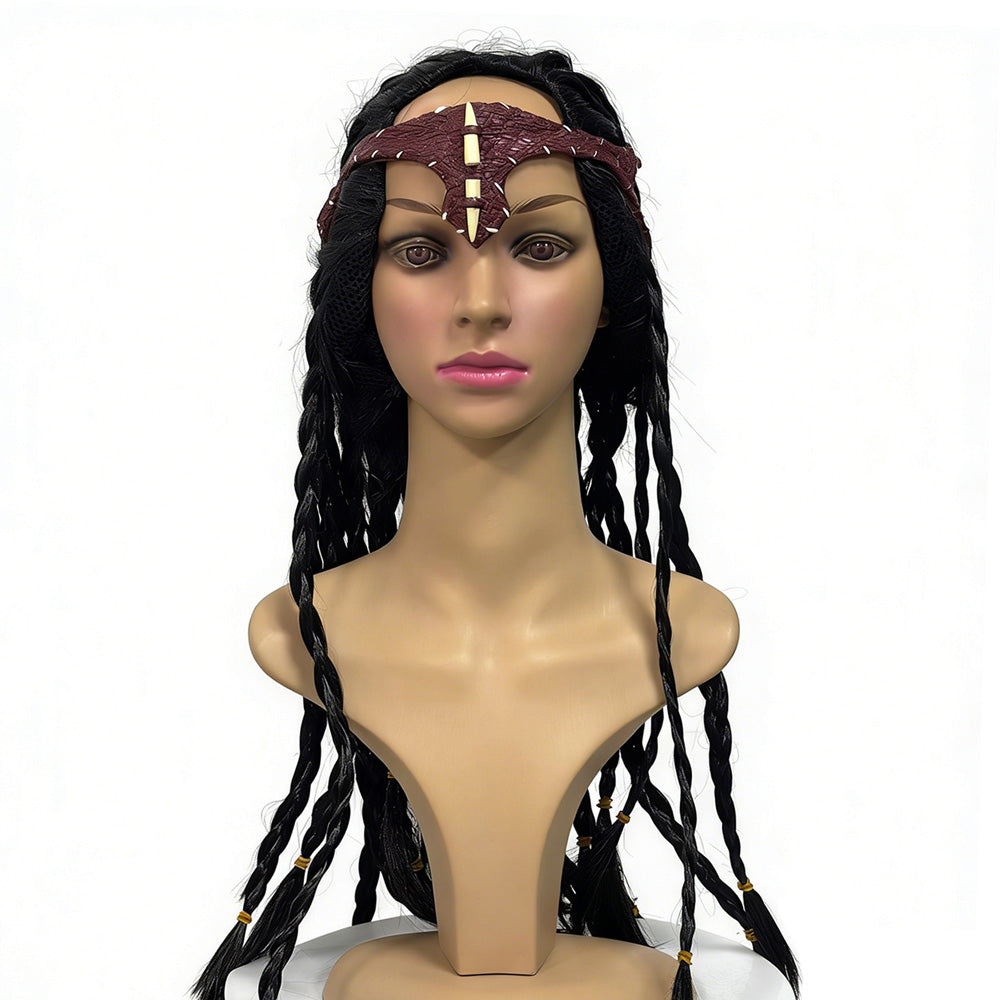 Avatar: De Feu et de Cendres Neytiri Perruque et Coiffe Cosplay Accessoire
