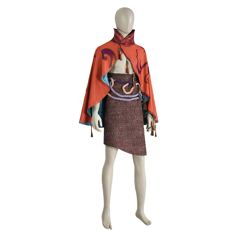 Avatar: de Feu et de Cendres(2025) Peylak Tenue Orange Cosplay Costume