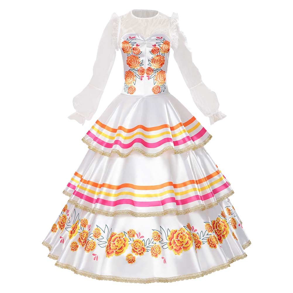 Barbie 2025 Día De Muertos Robe du Jour des Morts Cosplay Costume