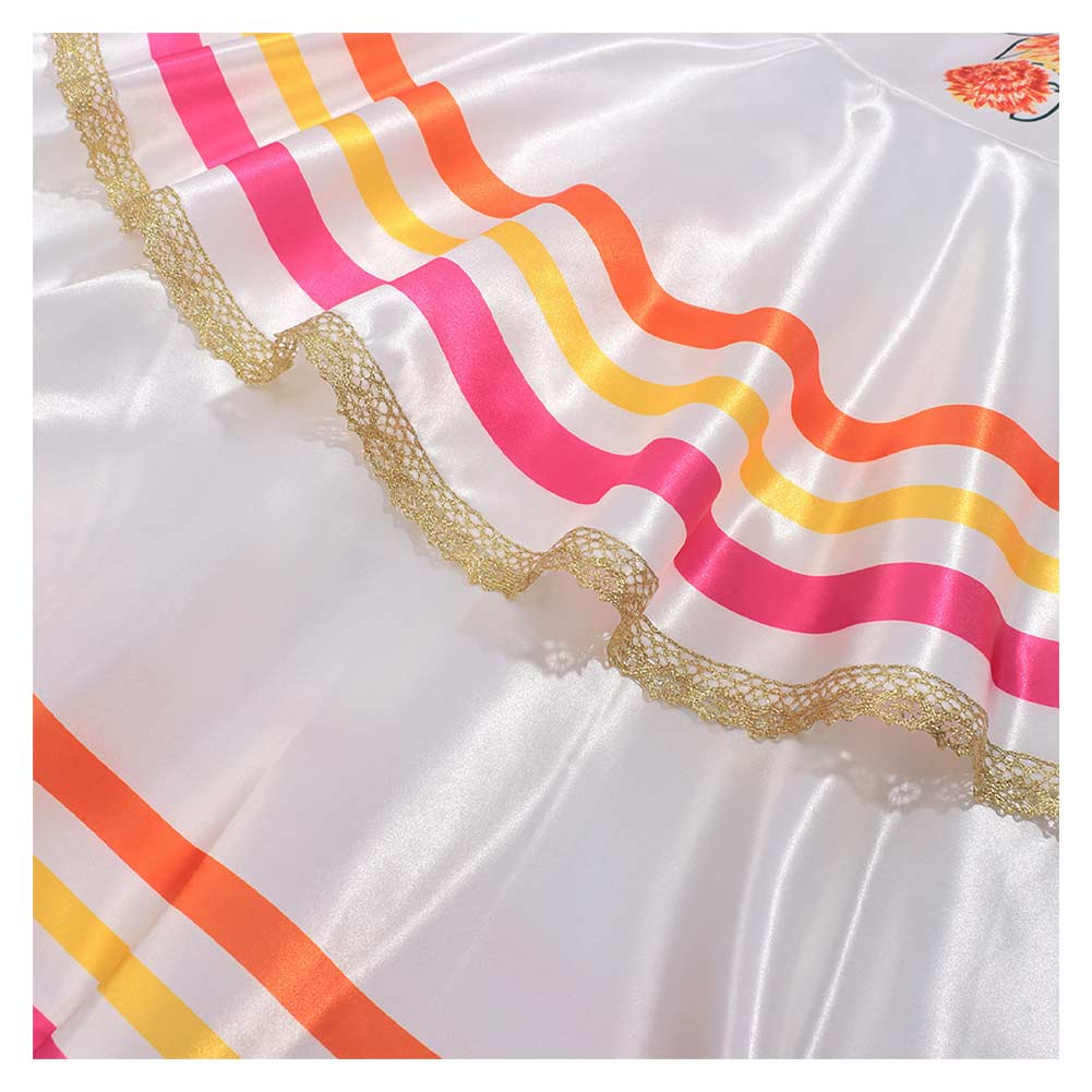 Barbie 2025 Día De Muertos Robe du Jour des Morts Cosplay Costume