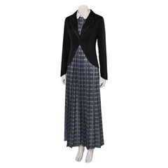 Beetlejuice 2(2024) Lydia Deetz Robe à Carreaux Cosplay Costume