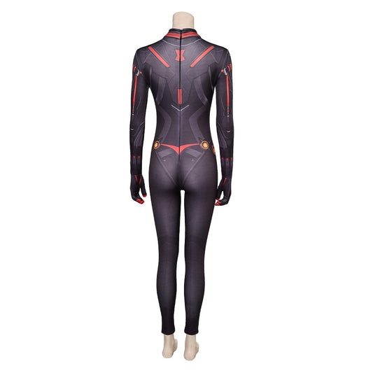Black Widow Combinaison Noire Cosplay Costume