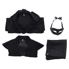 Bridgerton Saison 4(2026) Benedict Bridgerton Tenue Noire Cosplay Costume