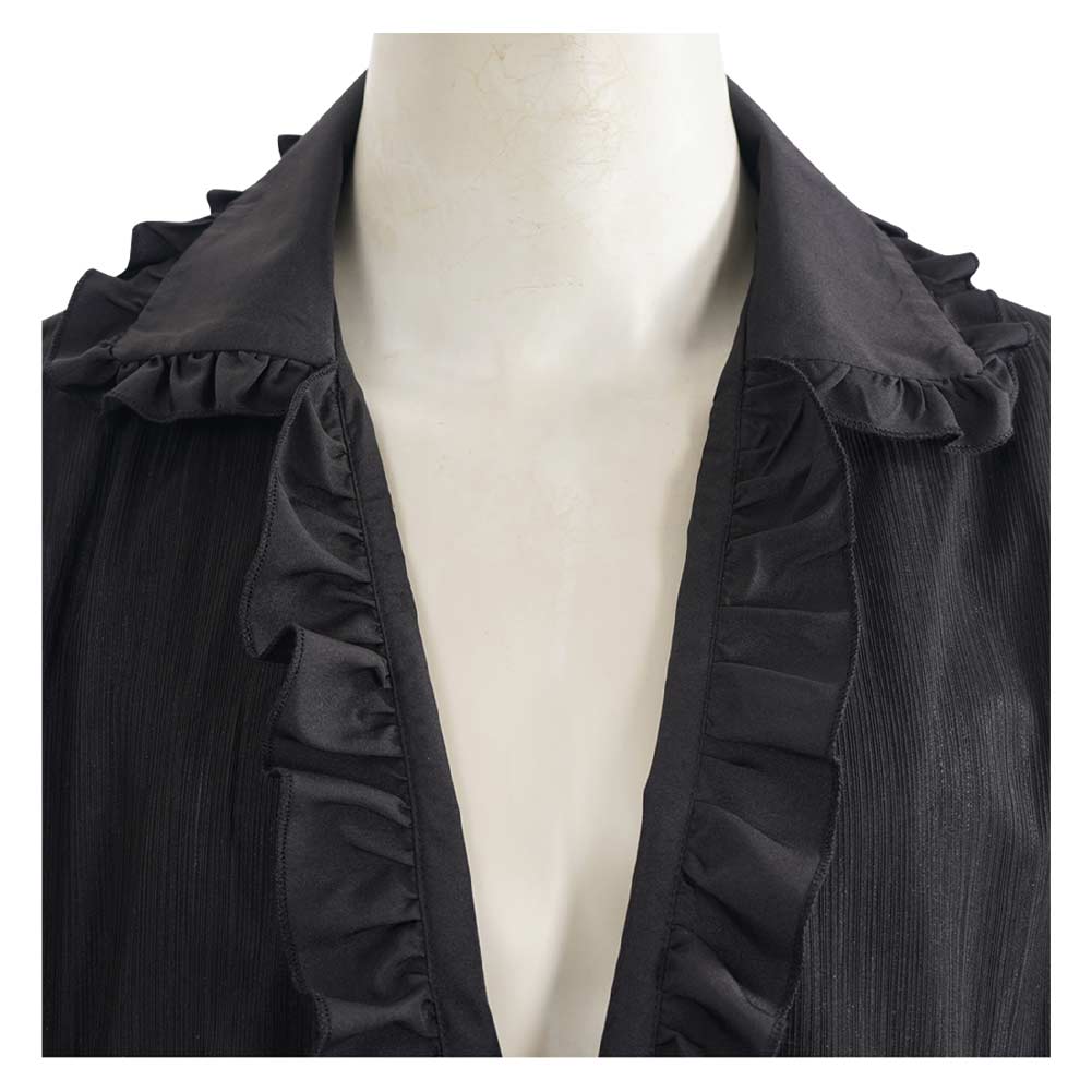 Bridgerton Saison 4(2026) Benedict Bridgerton Tenue Noire Cosplay Costume