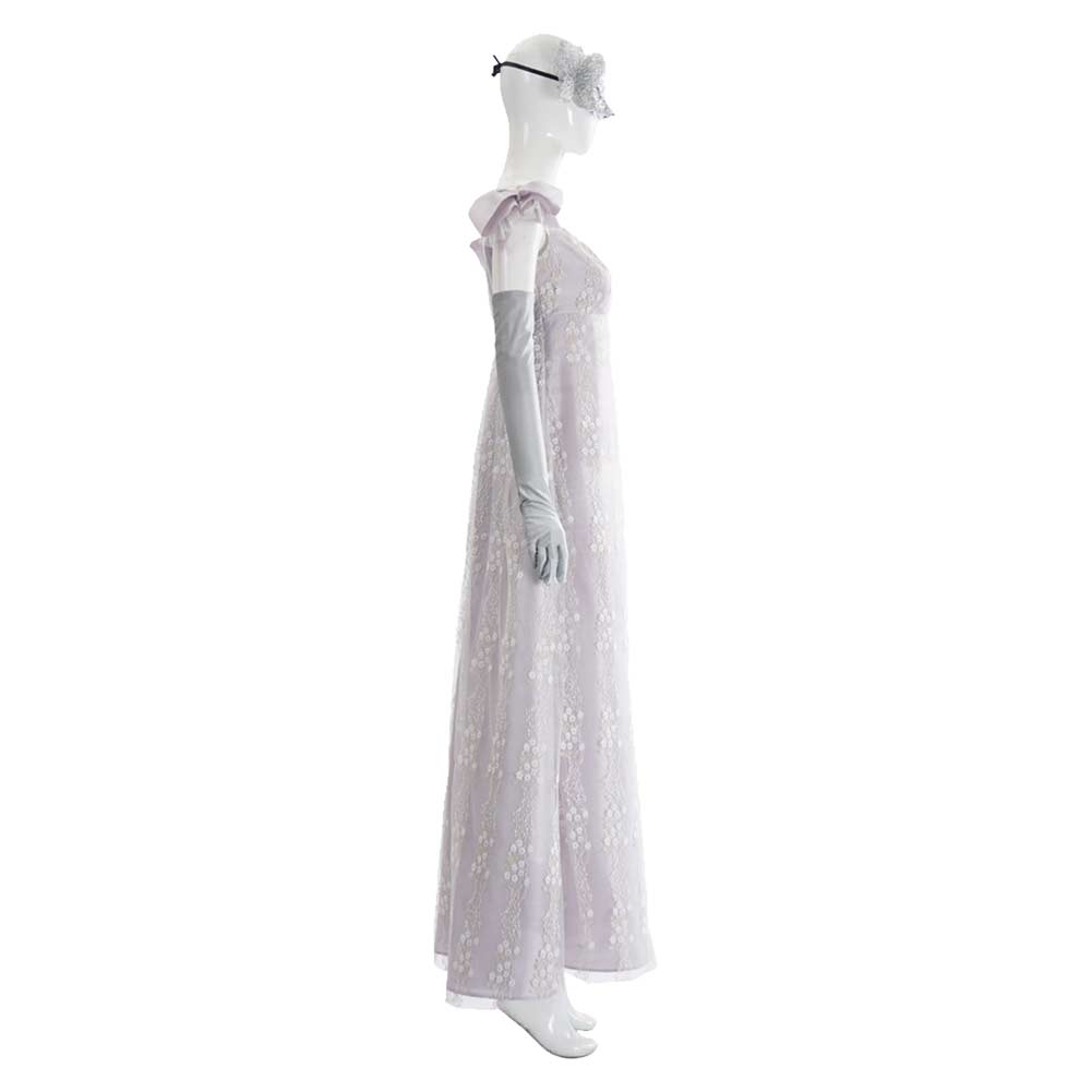 Bridgerton Saison 4(2026) Sophie Beckett Robe Blanche Cosplay Costume