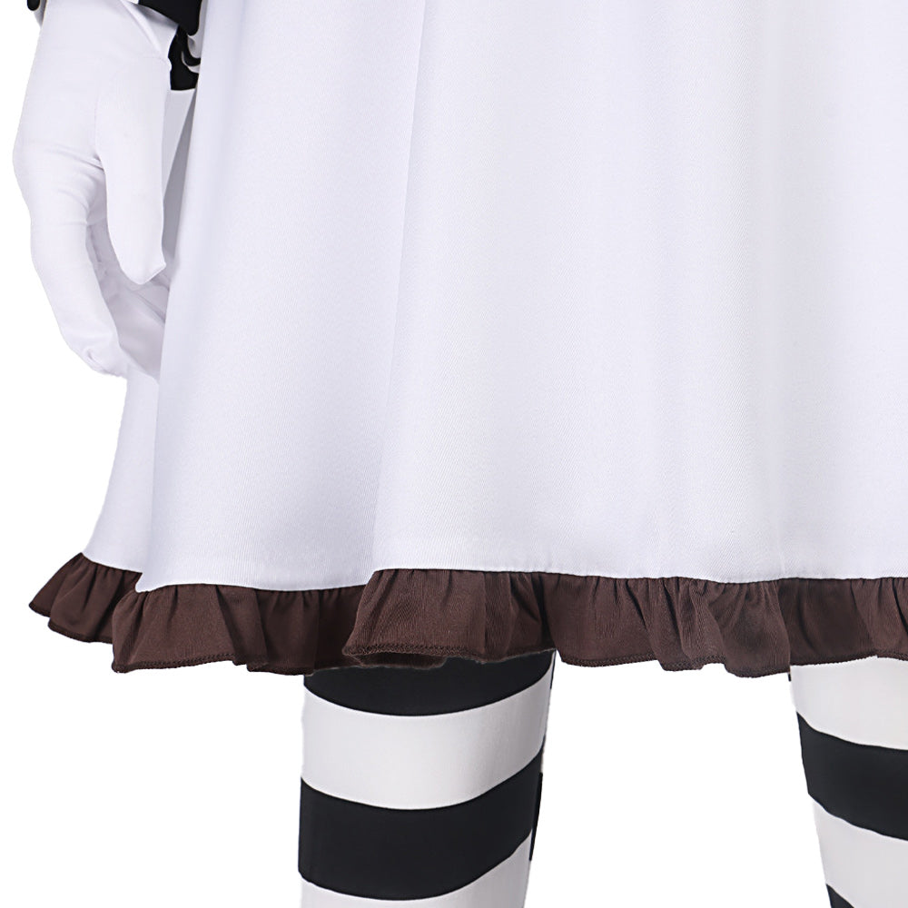 Charlie et la Chocolaterie Willy Wonka Robe Marron et Rose Cosplay Costume