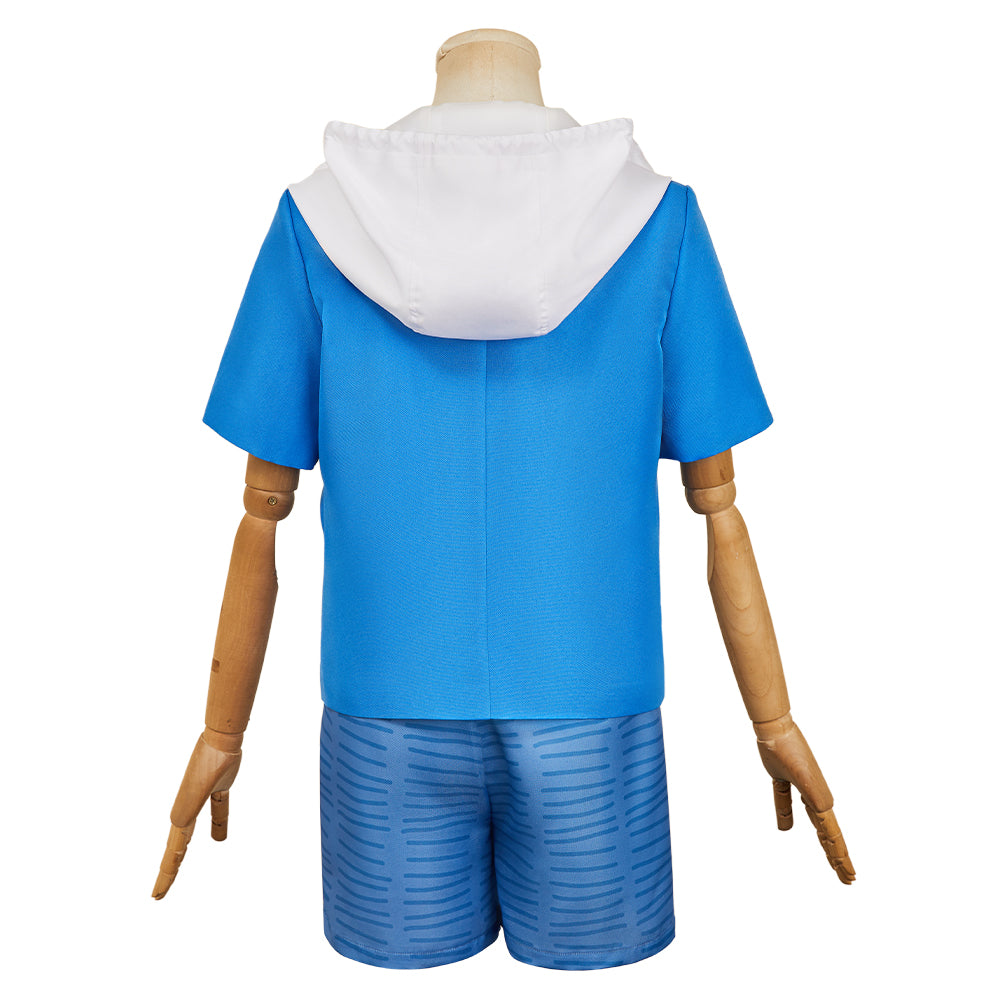 City The Animation(2025) Nagumo Midori Tenue Bleue Cosplay Costume
