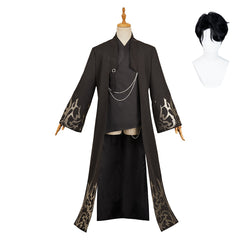 Homme Jinu Haut+Veste Noire Cosplay Costume