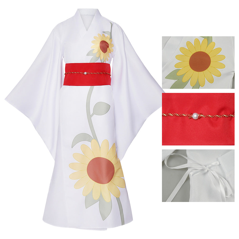 Cosmic Princess Kaguya(2026) Iroha Sakayori Kimono Blanc Cosplay Costume