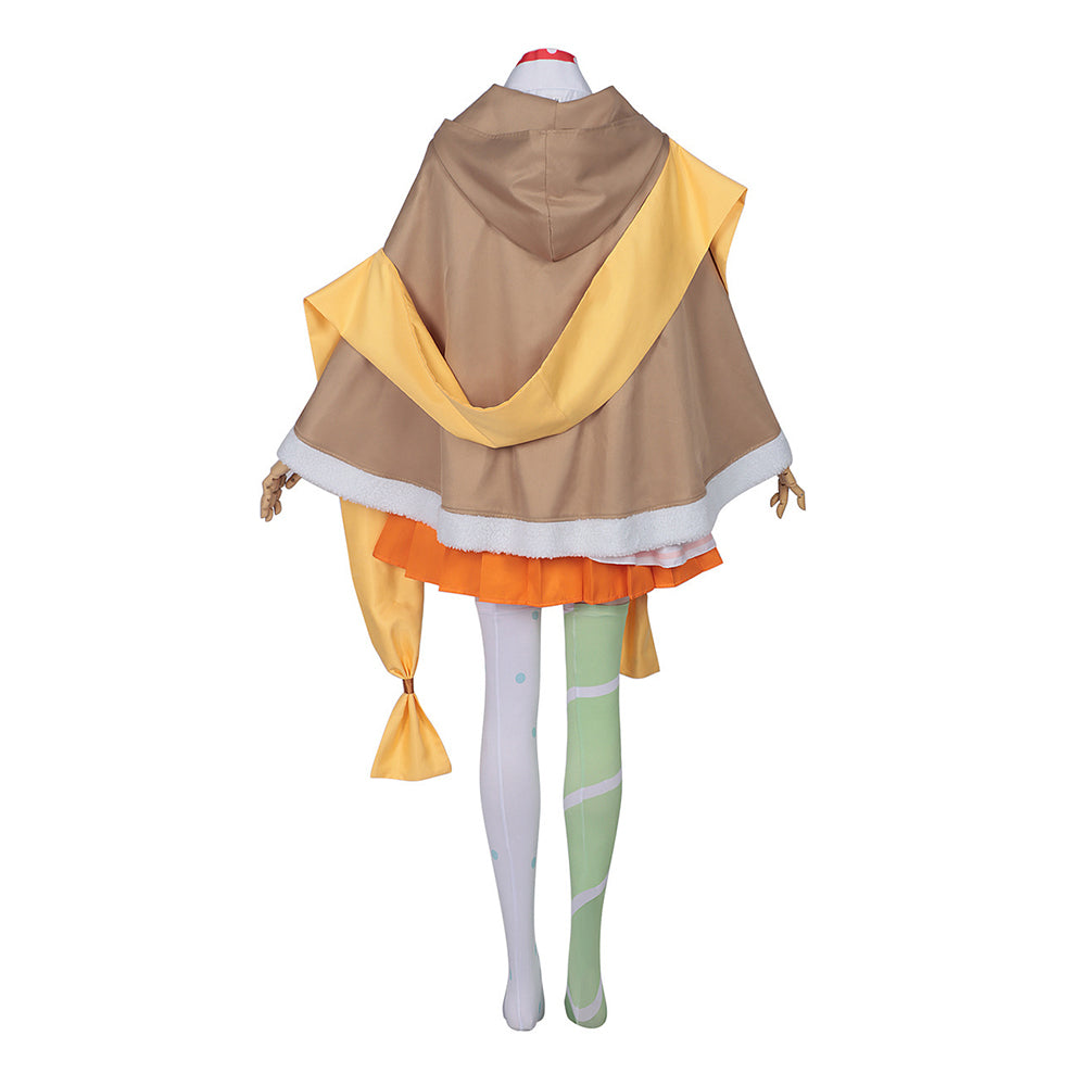 Cosmic Princess Kaguya(2026) Isayama Manami Tenue Jaune et Brune Cosplay Costume
