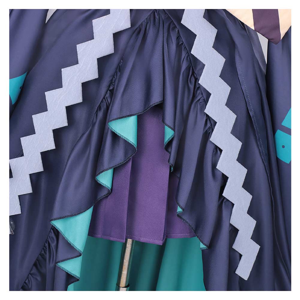 Cosmic Princess Kaguya(2026) Tsukimi Yachiyo Robe de Scène Bleue Cosplay Costume