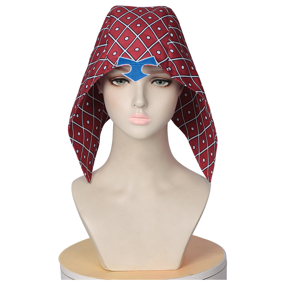 Cosplay Accessoire Guido Mista JJBA 7(2026) Anime Chapeau Rouge