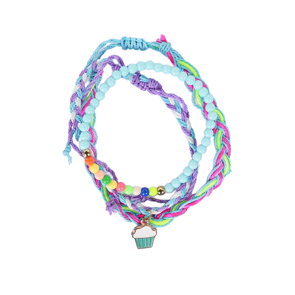 Cosplay Accessoire Jo Forgotten Island(2026) Film Cosplay Bracelet Rose et Violet