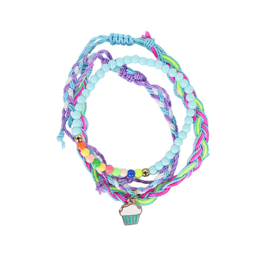 Cosplay Accessoire Jo Forgotten Island(2026) Film Cosplay Bracelet Rose et Violet