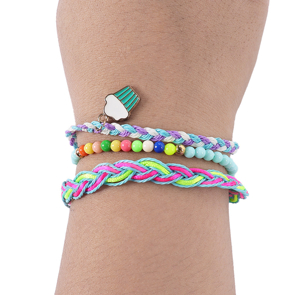 Cosplay Accessoire Jo Forgotten Island(2026) Film Cosplay Bracelet Rose et Violet