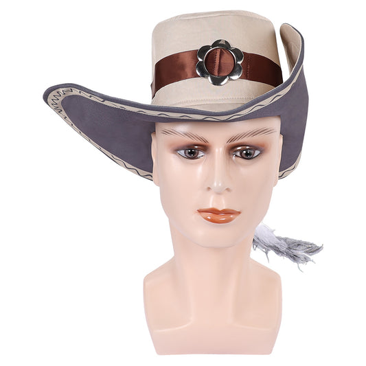 Cosplay Accessoire Will Turner Pirates of the Caribbean Film Cosplay Chapeau Beige