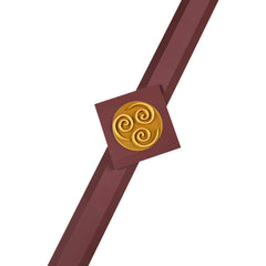 Cosplay Accessorie Aang Avatar: The Last Airbender Saison 2(2026) TV Cosplay Bâton Jaune Homme