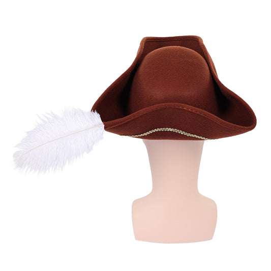 Cosplay Accessorie Clark The Backrooms(2026) Film Cosplay Chapeau Marron Homme