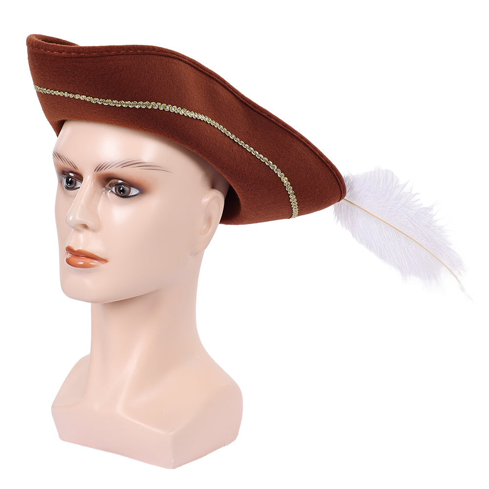 Cosplay Accessorie Clark The Backrooms(2026) Film Cosplay Chapeau Marron Homme