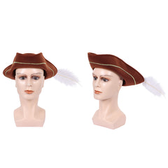 Cosplay Accessorie Clark The Backrooms(2026) Film Cosplay Chapeau Marron Homme