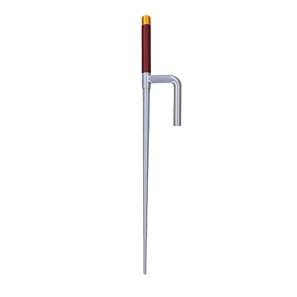 Cosplay Accessorie Smoker One Piece Live Action 2(2026) TV Cosplay Bâton Télescopique Argenté Homme