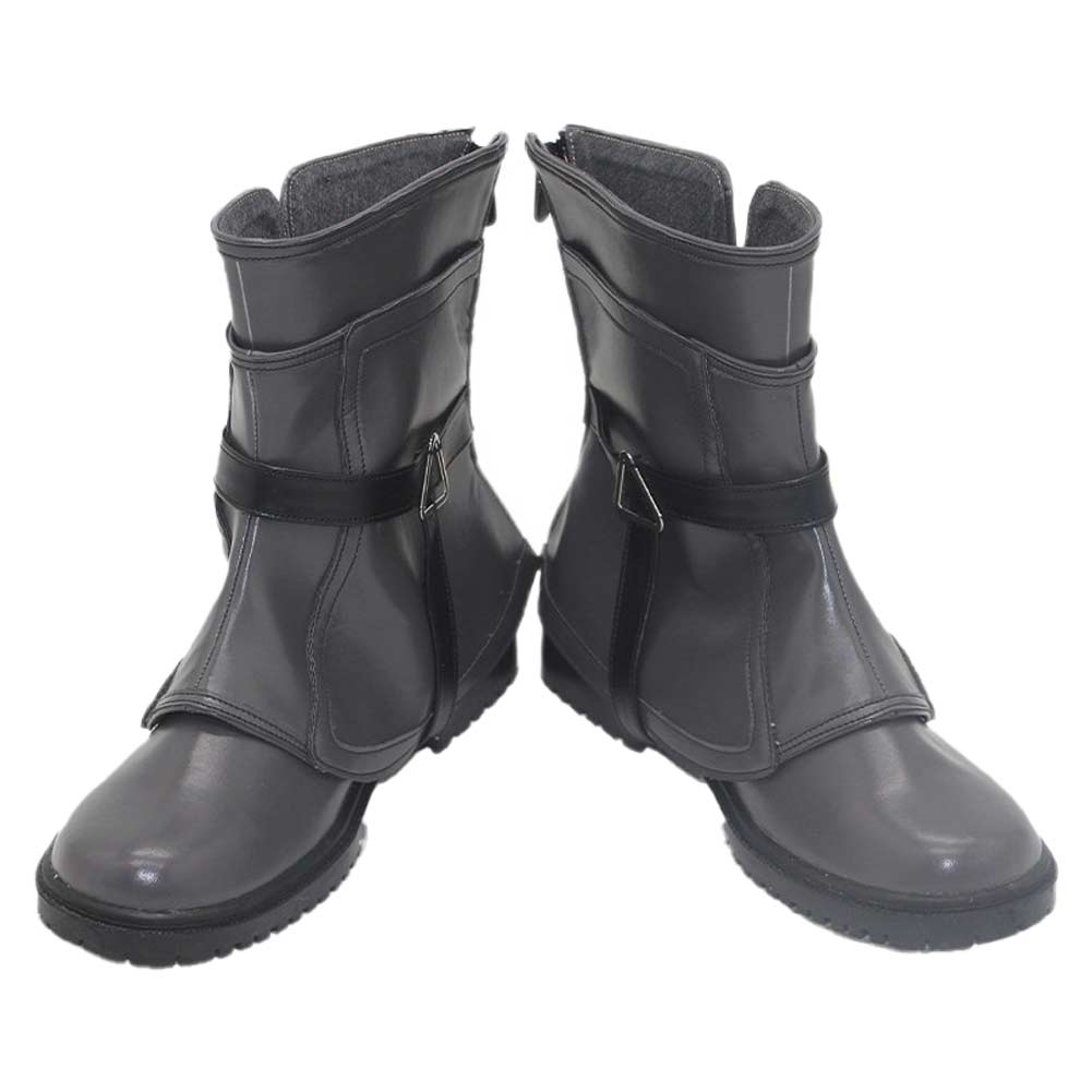 Cosplay Chaussures Amo Gachiakuta Anime Chaussures Noire Femme