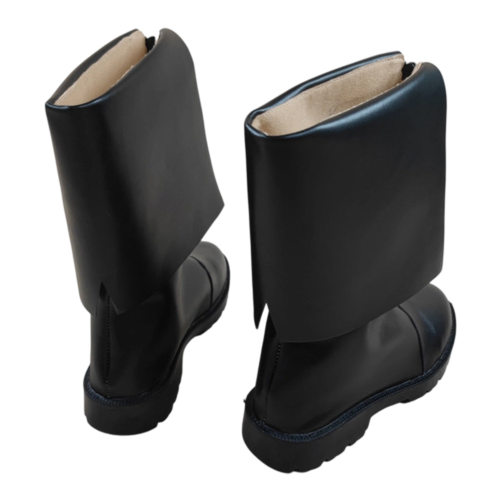 Cosplay Chaussures Kurisu Makise Steins Gate Re: Boot(2026) Jeu Chaussures Noires Femme