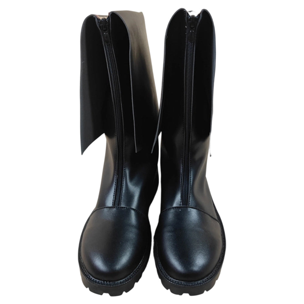 Cosplay Chaussures Kurisu Makise Steins Gate Re: Boot(2026) Jeu Chaussures Noires Femme
