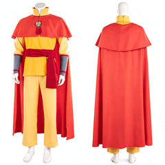 Cosplay Costume Aang Avatar Aang: The Last Airbender(2026) Film Cosplay Tenue Jaune Homme