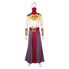 Cosplay Costume Aang Avatar: The Last Airbender 2(2026) TV Cosplay Tenue Orange et Jaune Homme