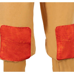 Cosplay Costume Aang Avatar: The Last Airbender 2(2026) TV Cosplay Tenue Orange et Jaune Homme