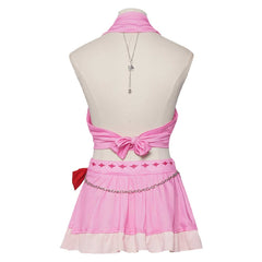 Cosplay Costume Aerith Gainsborough Final Fantasy Jeu Cosplay Maillot de Bain Rose Femme