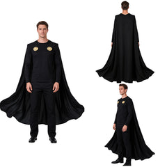 Cosplay Costume Agamemnon The Odyssey(2026) Film Cosplay Cape Noire Homme