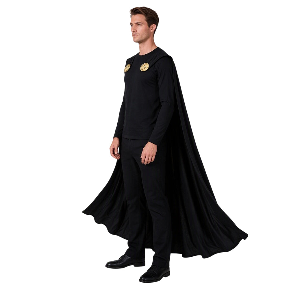 Cosplay Costume Agamemnon The Odyssey(2026) Film Cosplay Cape Noire Homme