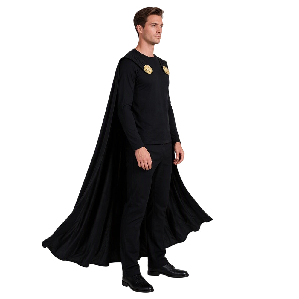 Cosplay Costume Agamemnon The Odyssey(2026) Film Cosplay Cape Noire Homme