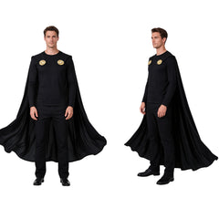 Cosplay Costume Agamemnon The Odyssey(2026) Film Cosplay Cape Noire Homme