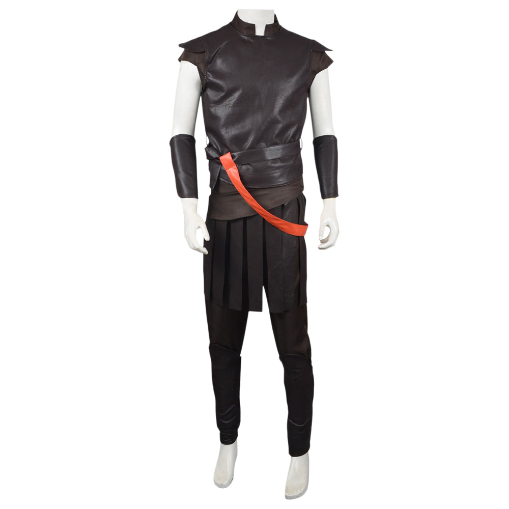 Cosplay Costume Agamemnon The Odyssey(2026) Film Cosplay Tenue Brune Homme