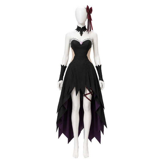 Cosplay Costume Akemi Homura Puella Magi Madoka Magica Anime Cosplay Robe Noire Femme