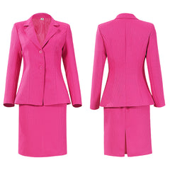 Cosplay Costume Alice Billie À la Croisée des Mondes(2026) Film Cosplay Tenue Rose Femme