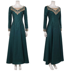 Cosplay Costume Alicent Hightower House of The Dragon 3(2026) TV Cosplay Robe Longue Cintrée Femme
