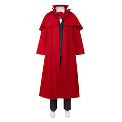 Cosplay Costume Alucard Herushingu Anime Cosplay Tenue Rouge Homme