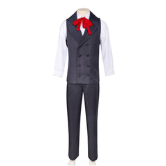 Cosplay Costume Alucard Herushingu Anime Cosplay Tenue Rouge Homme