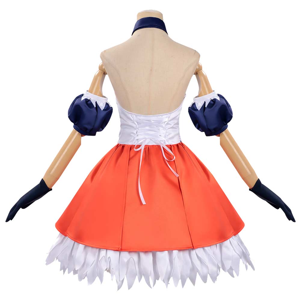 Cosplay Costume Alvitr Record of Ragnarok Anime Cosplay Robe Bleue Femme