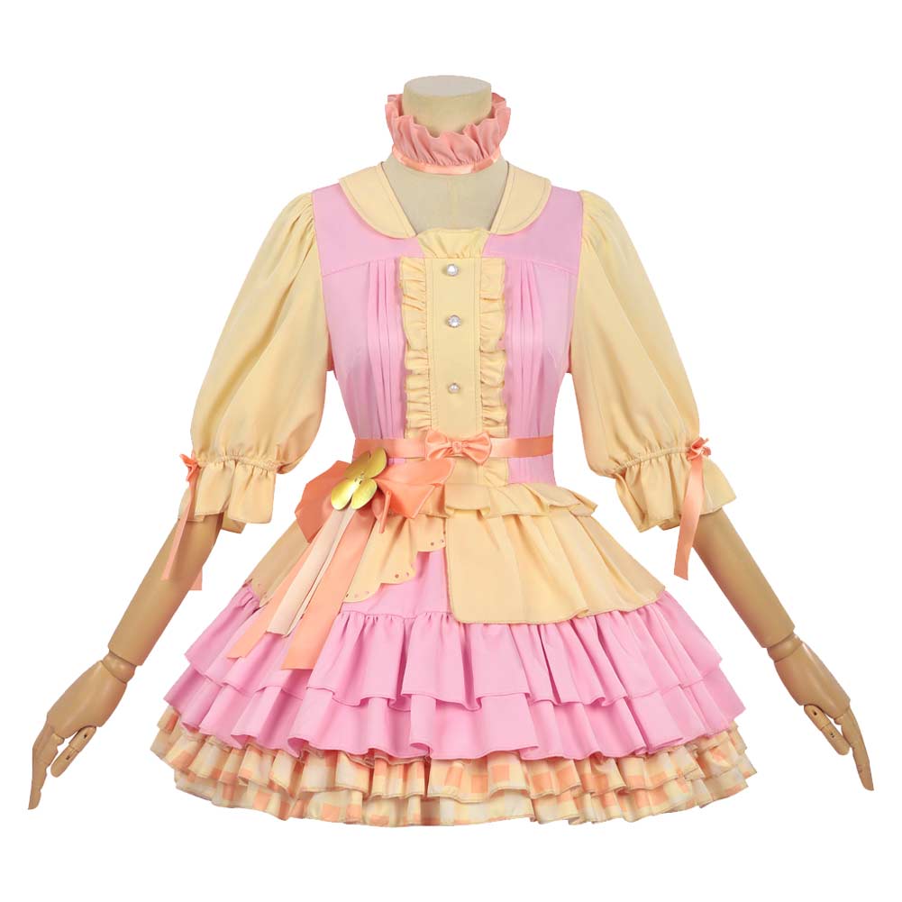 Cosplay Costume Anya Spy Family Saison 4(2026) Anime Cosplay Robe Rose Femme