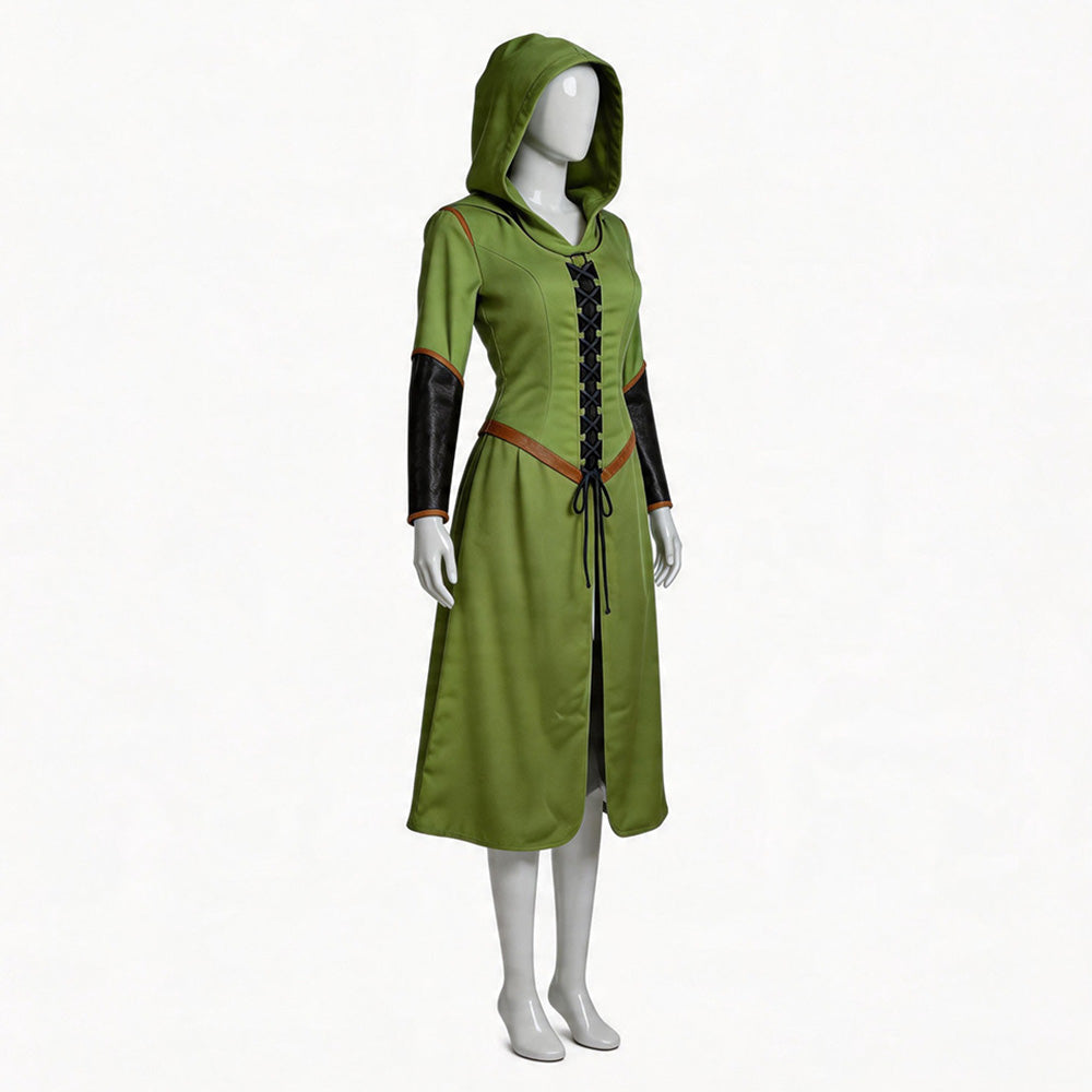 Cosplay Costume Arwen The Lord of the Rings: The Rings of Power Saison 3(2026) TV Cosplay Robe Verte Femme